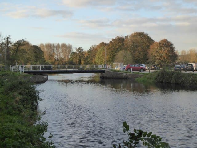 Salmon Pool Bridge over Exeter Canal near Double Locks