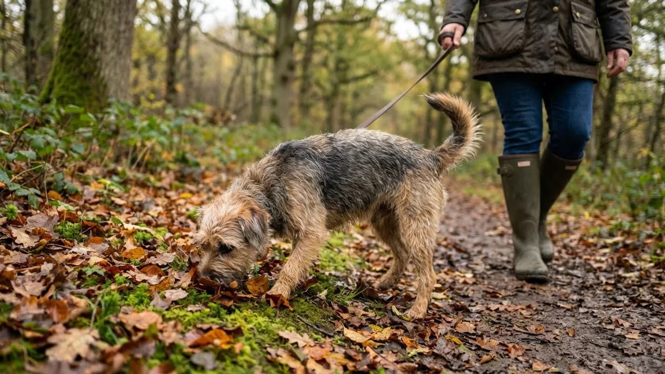 Let them sniff! It's like reading the morning news for dogs.