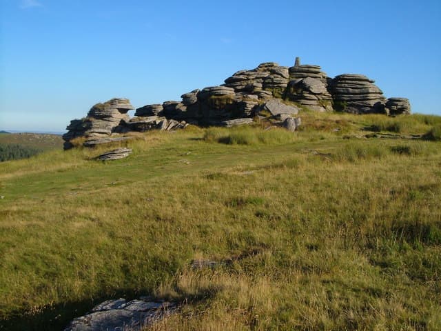 Bellever Tor on Dartmoor