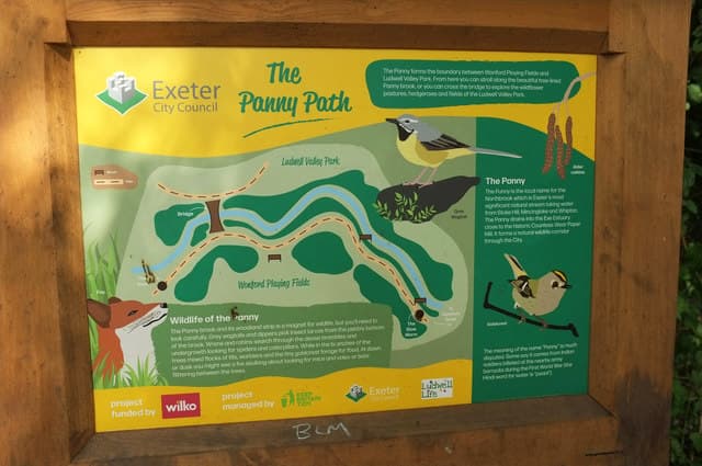 The Panny Path, Riverside Valley Park, Exeter